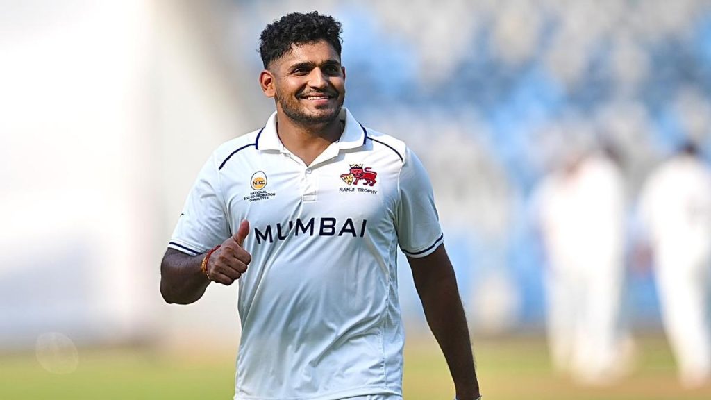 Tushar Deshpande Hat Trick in Ranji Trophy 2026-27